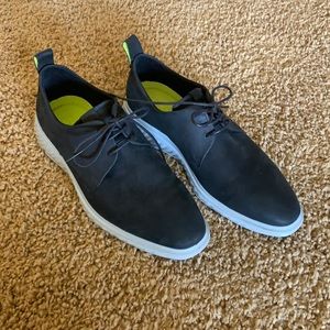 Ecco Men’s Hybrid Plain Toe Derby Shoe in Black